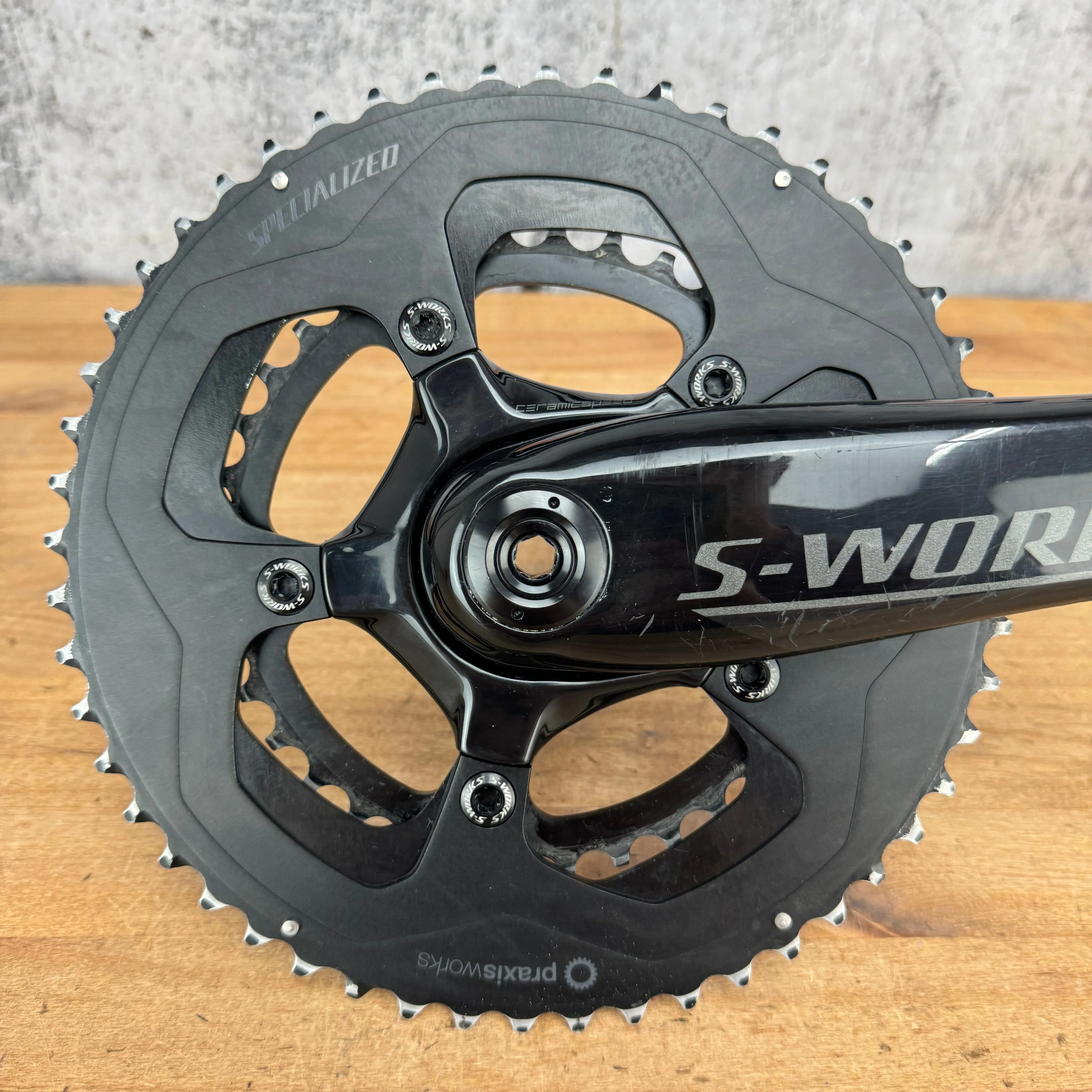 Specialized S-Works Carbon 172.5mm BB30 52/36t 11-Speed Power Meter Crankset