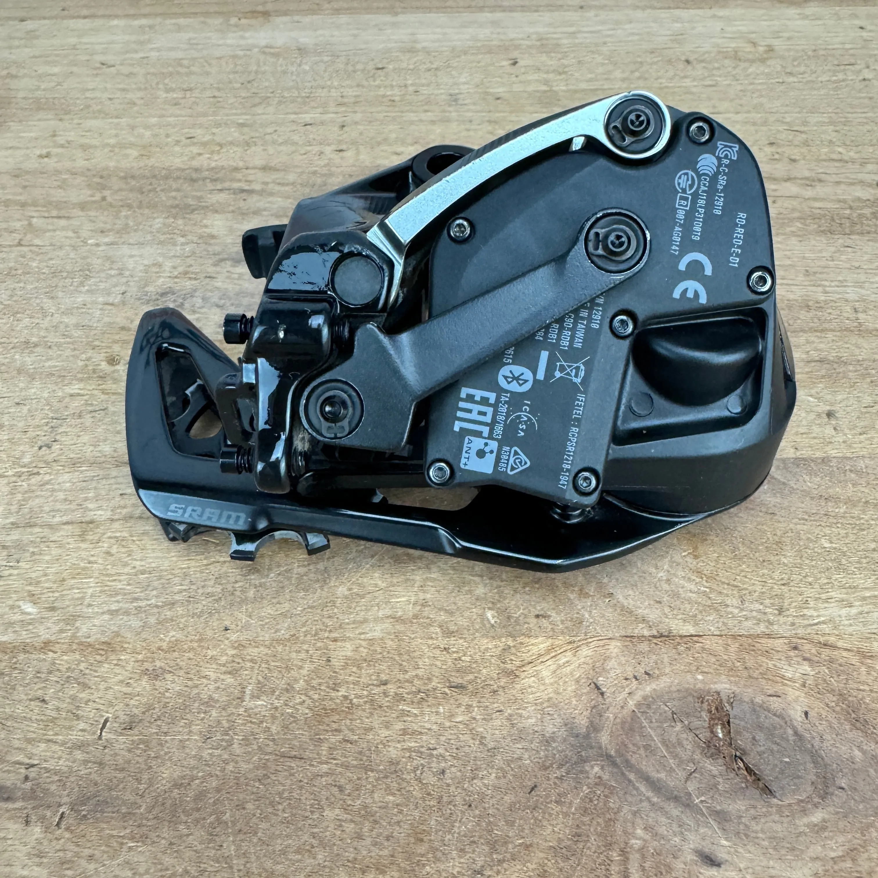 SRAM Red AXS XPLR D1 12-Speed Ceramicspeed Pulleys Rear Derailleur No Battery