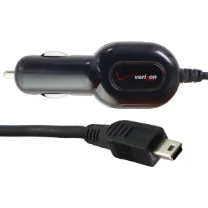 Verizon Mini-USB Vehicle Car Charger for BlackBerry 8830 / 8703 / 7130 - Black